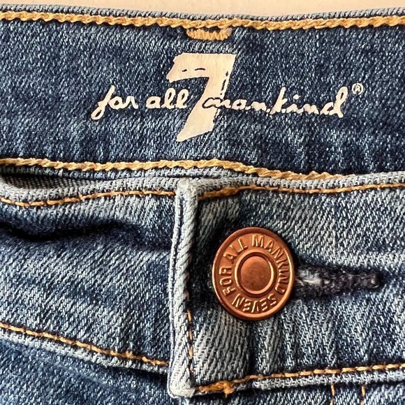 Gently Worn, but Lovingly Cared For, 7 For All Mankind the Skinny Jeans - Picture 5 of 13